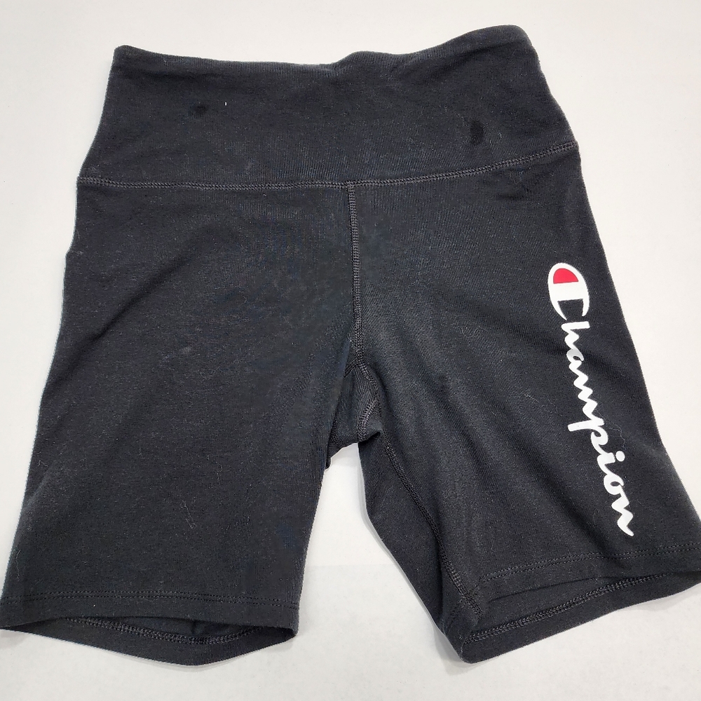 Champion Everyday Stretch, Women’s sz Medium Cotton Bike Shorts, 7" Inseam